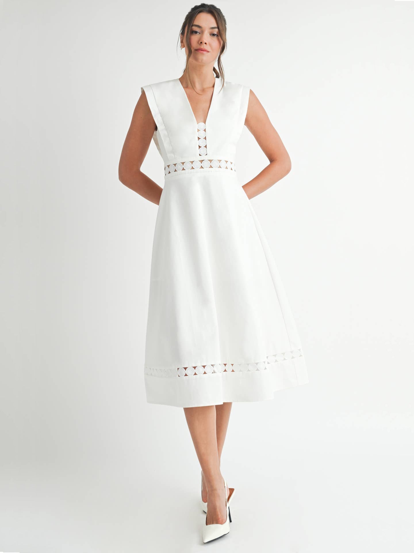 Sleeveless Midi Dress