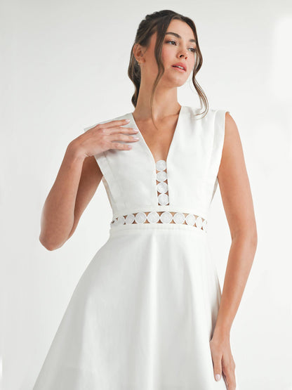 Sleeveless Midi Dress