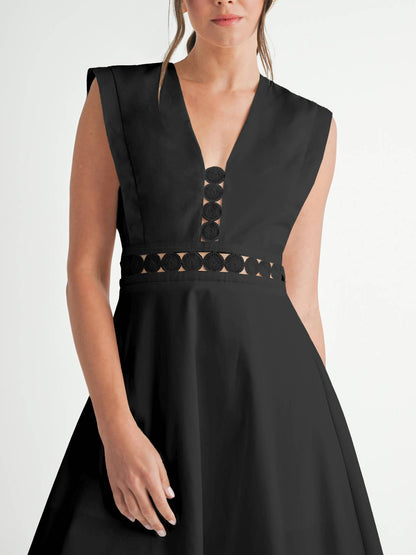 Sleeveless Midi Dress