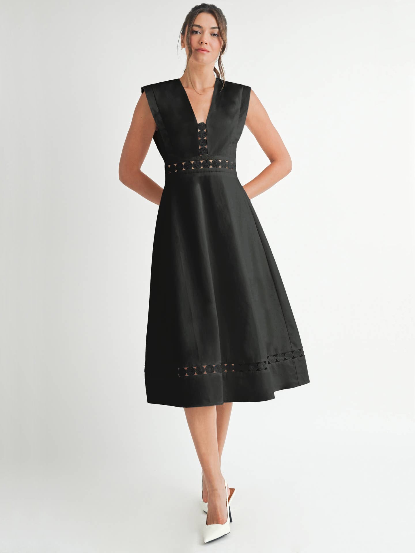 Sleeveless Midi Dress