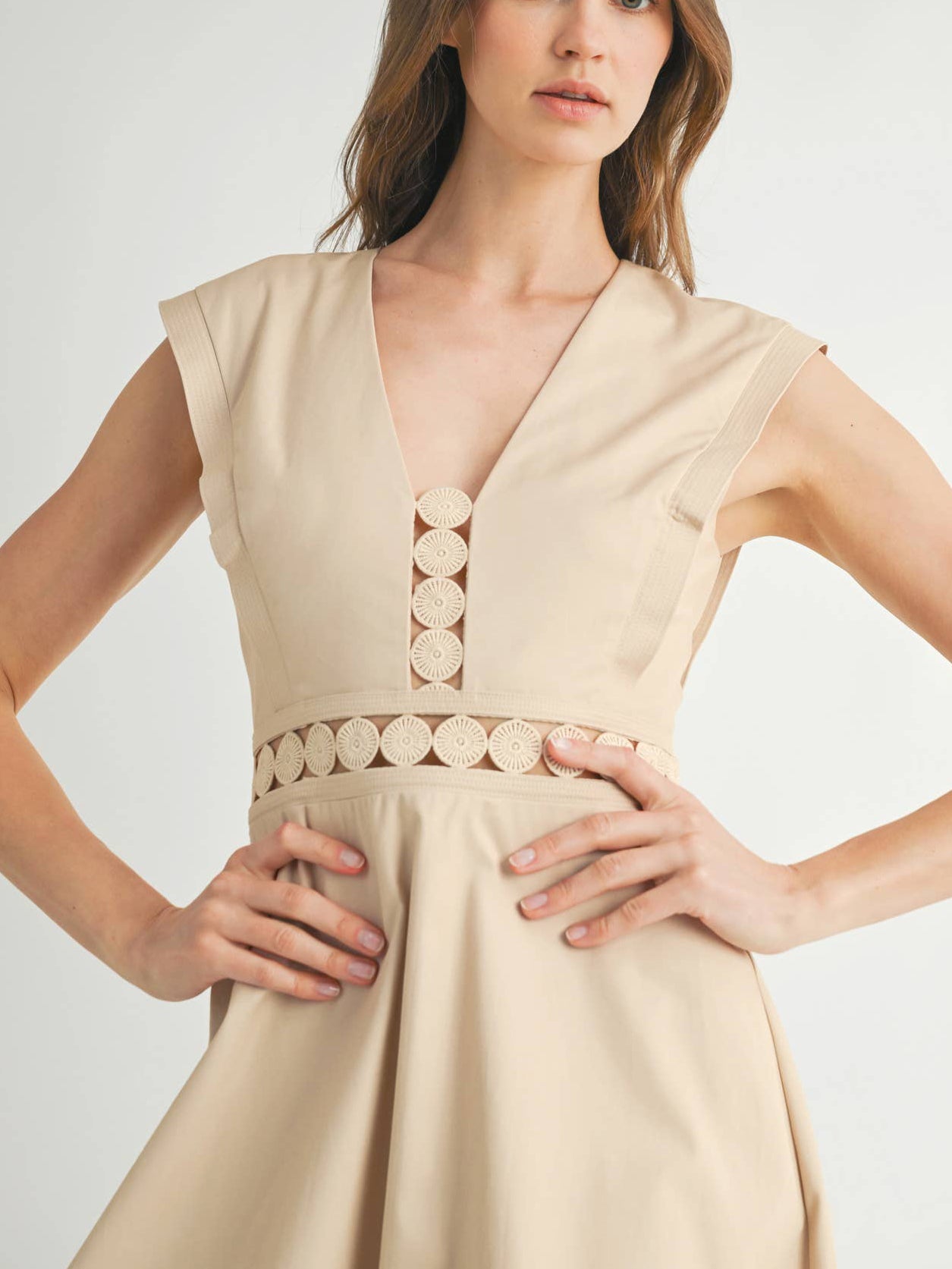 Sleeveless Midi Dress