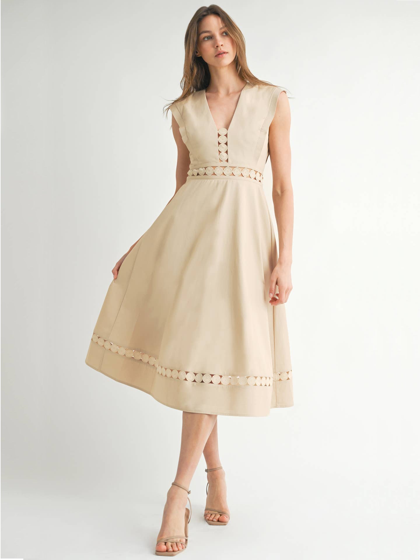 Sleeveless Midi Dress