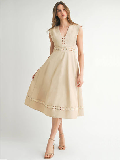 Sleeveless Midi Dress